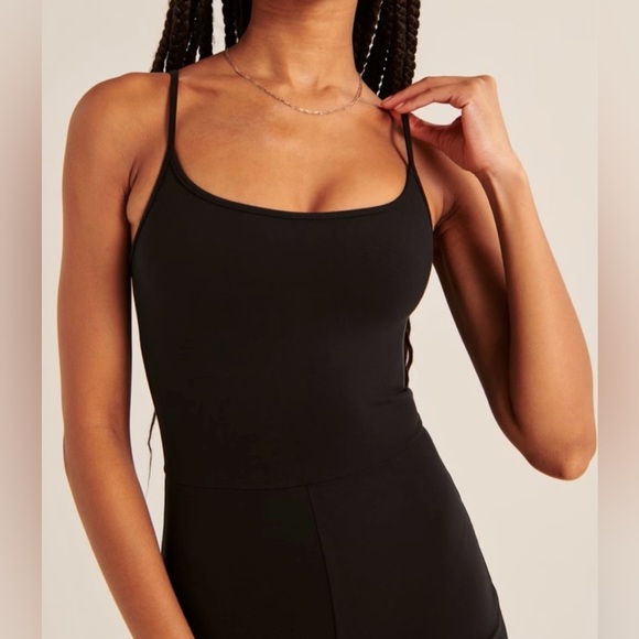 Abercrombie & Fitch Ponte Unitard Romper - Size SP - Picture 4 of 11